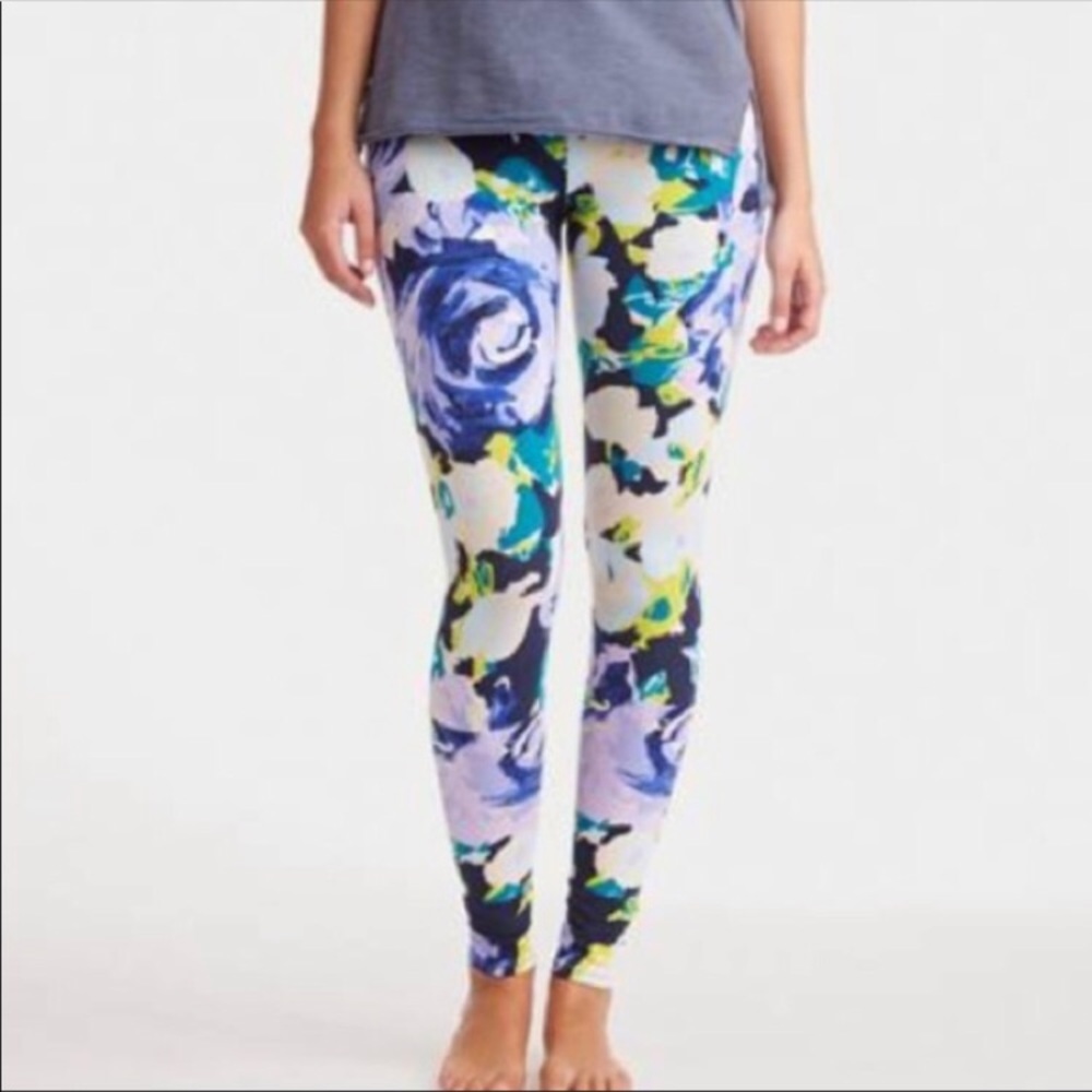 Aerie Floral Leggings Size M